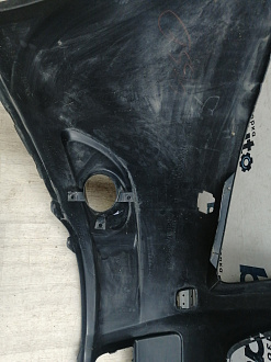 BA000187; Бампер передний; без паркт.; под омыват. (52119-05190) для Toyota Avensis/БУ; Оригинал; Р1, Мелкий дефект; 