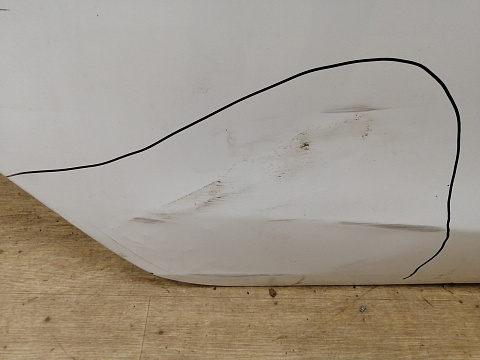 Фотография детали AA042728; Дверь задняя правая (BBY27202) для Mazda 3 BL/БУ; Оригинал; Р2, Удовлетворительное; . Фото номер 6