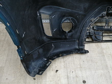 AA045371; Бампер передний; без паркт.; без омыват. (71711-54P) для Suzuki Vitara II (2014 — 2019)/БУ; Оригинал; Р2, Удовлетворительное; 