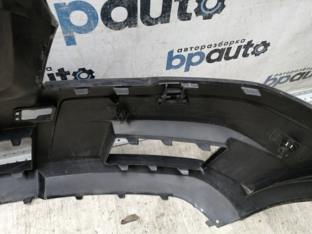 AA045429; Бампер передний; под паркт.; под омыват. (A2048851425) для Mercedes-Benz GLK-klasse I (X204) (2008-2012)/БУ; Оригинал; Р1, Мелкий дефект; 