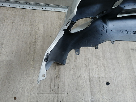 AA046017; Бампер передний; без паркт.; под омыват. (52119-42992) для Toyota Rav4 35 (2010 — 2013)/БУ; Оригинал; Р1, Мелкий дефект; 