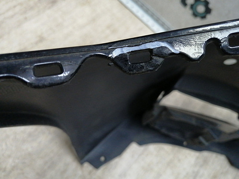 Фотография детали AA045700; Бампер передний, V 3.7; под паркт.; под омыват. (62022-4AN0H) для Infiniti Q70 I рест. (2014-2019)/БУ; Оригинал; Р1, Мелкий дефект; . Фото номер 15