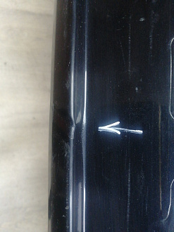 AA046057; Бампер задний; под паркт. (3G5807421) для Volkswagen Passat B8 Sedan (2015-2020)/БУ; Оригинал; Р1, Мелкий дефект; 