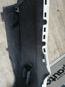 AA045465; Бампер задний AMG; под паркт. (A2128855125) для Mercedes-Benz E-klasse IV Sedan (W212) (2009-2013)/БУ; Оригинал; Р1, Мелкий дефект; 