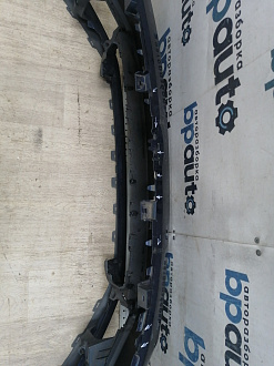 BA000245; Бампер передний; без паркт.; под омыват. (5M0807221N) для Volkswagen Golf Plus II (2009-2014)/БУ; Оригинал; Р2, Удовлетворительное; 