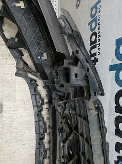 AA045529; Бампер передний; под паркт.; под омыват. (4L0 807 437 H) для Audi Q7 I рест. (2010-2015)/БУ; Оригинал; Р1, Мелкий дефект; 