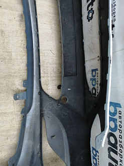 BA000147; Бампер передний; без паркт.; без омыват. (86511-1R000) для Hyundai/БУ; Оригинал; Р1, Мелкий дефект; 