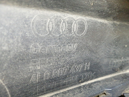 AA045534; Бампер передний; под паркт.; под омыват. (4L0 807 437 H) для Audi Q7 I рест. (2010-2015)/БУ; Оригинал; Р1, Мелкий дефект; 