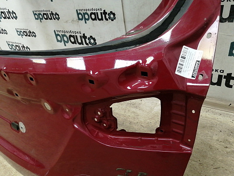 Фотография детали AA037527; Крышка багажника (73700-2W020) для Hyundai Santa Fe/БУ; Оригинал; Р2, Удовлетворительное; . Фото номер 4