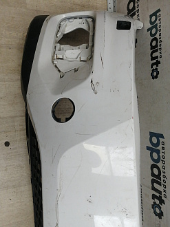 AA045686; Бампер передний, Track-Field; без паркт.; под омыват. (5N0807221T) для Volkswagen Tiguan I рест. (2011- 2016)/БУ; Оригинал; Р1, Мелкий дефект; 