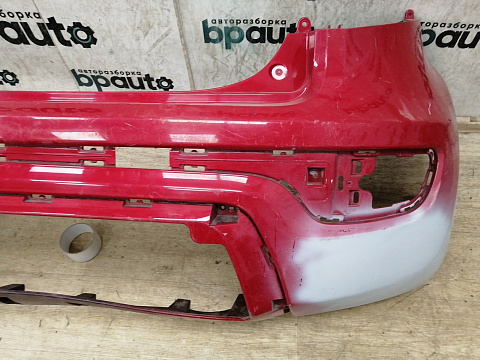 Фотография детали AA033596; Бампер задний; без паркт. (86611-2K500) для Kia Soul I рест. (2011- 2014)/БУ; Оригинал; Р1, Мелкий дефект; . Фото номер 3