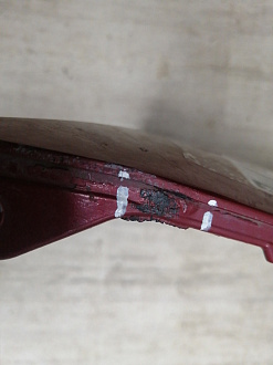 AA046086; Бампер передний; под паркт.; под омыват. (52119-33610) для Lexus ES V рест. (2009- 2012)/БУ; Оригинал; Р1, Мелкий дефект; 