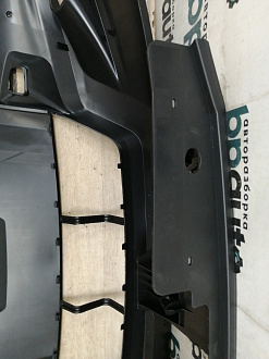 AA038779; Бампер передний, с отверст. под ПТФ; без паркт.; без омыват. (620220211R) для Nissan Terrano III (D10) (2014-2022)/Нов с деф; Неоригинал; Р1, Мелкий дефект; 
