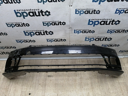 AA045702; Бампер передний; под паркт.; под омыват. (5СU807221A) для Volkswagen Jetta VI рест. (2015-2018)/БУ; Оригинал; Р2, Удовлетворительное; 