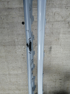 BA000257; Бампер передний, S-line; без паркт.; под омыват. (8R0 807 437 AC) для Audi Q5 I рест. (2012-2017)/БУ; Оригинал; Р1, Мелкий дефект; 