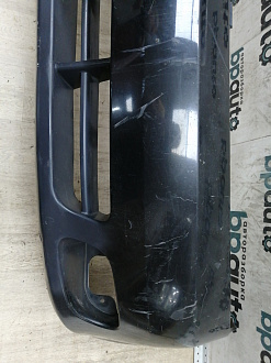 BA000100; Бампер передний; без паркт.; без омыват. (96545491) для Chevrolet Lacetti HB (2004-2013)/БУ; Оригинал; Р1, Мелкий дефект; 