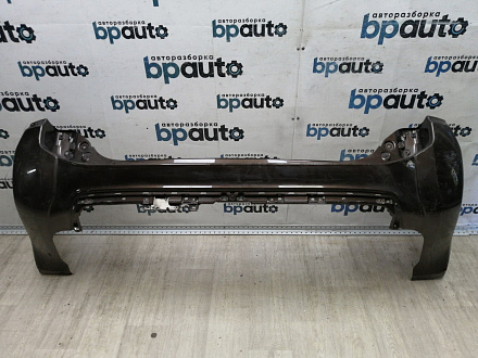 AA044862; Бампер задний; без паркт. (6410D125) для Mitsubishi Pajero Sport III (2015-2020)/БУ; Оригинал; Р1, Мелкий дефект; 