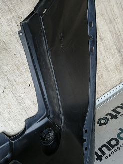 BA000198; Бампер задний; без паркт. (85022-JU14H) для Nissan X-Trail T31/БУ; Оригинал; Р1, Мелкий дефект; 