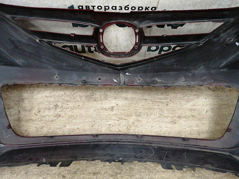 Фотография детали AA036930; Бампер передний, Sport; без паркт.; под омыват. (BS4N-50031) для Mazda 3 I (BK) рест. Sedan (2006-2009)/БУ; Оригинал; Р2, Удовлетворительное; . Фото номер 19