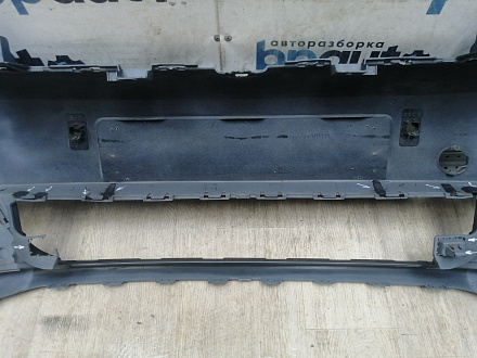 AA045737; Бампер передний; под паркт.; под омыват. (5M0807221N) для Volkswagen Golf Plus II (2009-2014)/БУ; Оригинал; Р1, Мелкий дефект; 