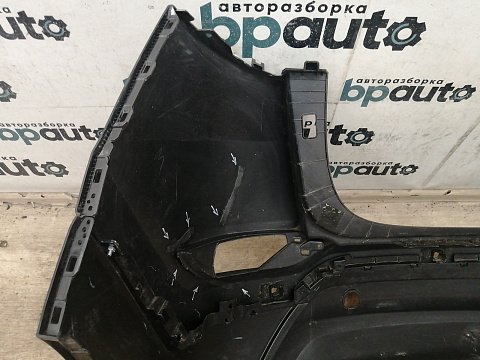Фотография детали AA041589; Бампер задний; под паркт. (86611-D7000) для Hyundai Tucson III (2015-2018)/БУ; Оригинал; Р1, Мелкий дефект; . Фото номер 25