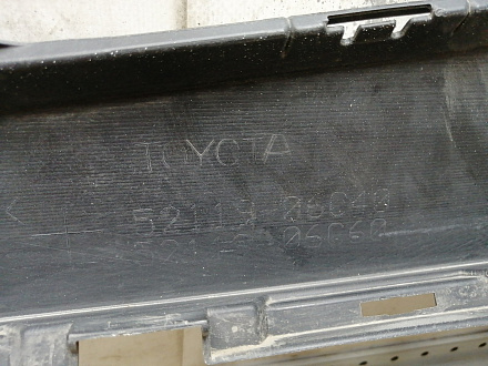 AA045398; Бампер передний; под паркт.; под омыват. (52119-06C40) для Toyota Camry/БУ; Оригинал; Р1, Мелкий дефект; 