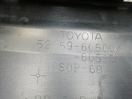 AA045784; Бампер задний; под паркт. (52159-60500) для Toyota Land Cruiser Prado/БУ; Оригинал; Р1, Мелкий дефект; 