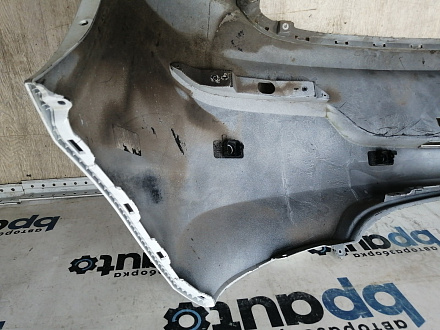 AA045616; Бампер задний; под паркт. (86611-4L700) для Hyundai Solaris I рест. HB (2014- 2016)/БУ; Оригинал; Р1, Мелкий дефект; 