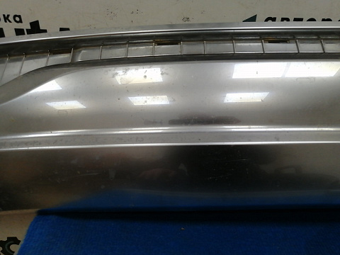 Фотография детали AA038923; Юбка заднего бампера, Хром. (86671-S1600) для Hyundai Santa Fe IV рест. (2020 - 2023)/БУ; Оригинал; Р2, Удовлетворительное; . Фото номер 7