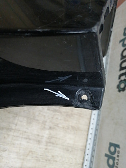 AA045250; Бампер задний; без паркт. (86611-2B700) для Hyundai Santa Fe II рест. (2010-2012)/БУ; Оригинал; Р2, Удовлетворительное; 