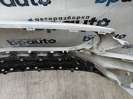 AA044879; Бампер передний, AMG; под паркт.; без омыват. (A2058856002) для Mercedes-Benz C-klasse IV рест. (W205) (2018-2021)/БУ; Оригинал; Р2, Удовлетворительное; 