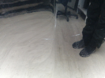 AA017801; Капот ( 53301-60590) для Toyota Land Cruiser/БУ; Оригинал; Р1, Мелкий дефект; (218) Черный перламутр