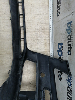 BA000155; Бампер передний; без паркт.; под омыват. (8K0 807 437 A) для Audi A4 B8/БУ; Оригинал; Р1, Мелкий дефект; 