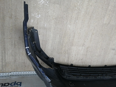 AA045947; Бампер передний; под паркт.; под омыват. (52119-0E220) для Toyota Highlander III (2014 — 2016)/БУ; Оригинал; Р1, Мелкий дефект; 