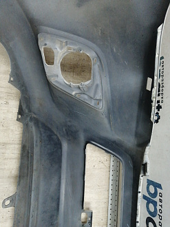 AA044531; Бампер передний; без паркт.; под омыват. (52119-0K840) для Toyota Hilux VIII (2015 - 2020)/БУ; Оригинал; Р1, Мелкий дефект; 