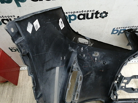 AA046305; Бампер передний; под паркт.; под омыват. (52119-48590) для Lexus RX IV рест. (2019 — 2022)/БУ; Оригинал; Р1, Мелкий дефект; 