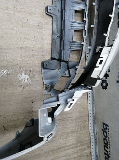 AA045929; Бампер передний; без паркт.; без омыват. (2803105XST01A) для Haval Jolion I (2021-2023)/БУ; Оригинал; Р1, Мелкий дефект; 