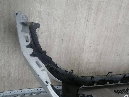 AA046026; Бампер передний; без паркт.; без омыват. (9674576177) для Peugeot 308 I рест. (2011-2015)/БУ; Оригинал; Р2, Удовлетворительное; 