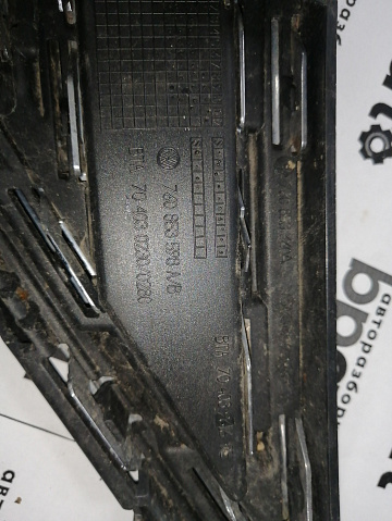 Фотография детали AA045543; Решетка переднего бампера под фарой, правая (760 853 598 A) для Volkswagen Touareg III (2018- 2023)/БУ; Оригинал; Р2, Удовлетворительное; . Фото номер 14