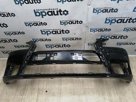 AA046084; Бампер передний; под паркт.; под омыват. (52119-50E80) для Lexus LS IV рест. 2 (2012- 2017)/БУ; Оригинал; Р1, Мелкий дефект; 