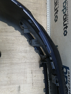 BA000245; Бампер передний; без паркт.; под омыват. (5M0807221N) для Volkswagen Golf Plus II (2009-2014)/БУ; Оригинал; Р2, Удовлетворительное; 