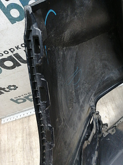 AA045477; Бампер задний; под паркт. (86611-M0000) для Hyundai Creta I (2016-2021)/БУ; Оригинал; Р2, Удовлетворительное; 