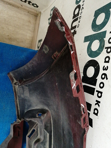 Фотография детали AA043302; Бампер передний - левая часть; под паркт.; под омыват. (8R0 807 437) для Audi Q5 I (2008-2012)/БУ; Оригинал; Р1, Мелкий дефект; . Фото номер 4