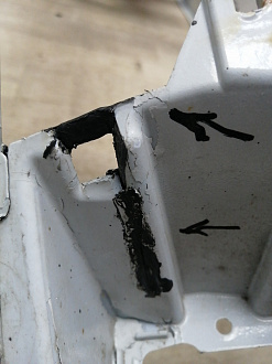 AA045808; Бампер передний, S-line; под паркт.; под омыват. (4G8 807 437 F) для Audi A7 I Sportback (2010-2014)/БУ; Оригинал; Р2, Удовлетворительное; 