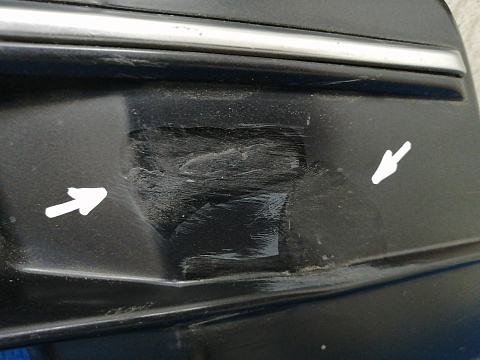 Фотография детали AA033821; Решетка переднего бампера правая (80A807682B) для Audi Q5 II (2017-2020)/БУ; Оригинал; Р2, Удовлетворительное; . Фото номер 4