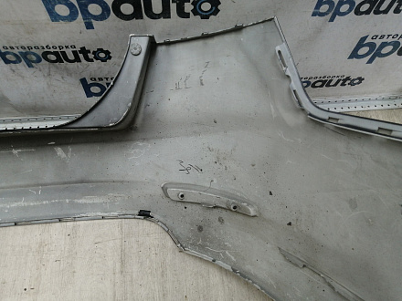 AA046257; Бампер задний; без паркт. (BS71-F17906-A) для Ford Mondeo Sedan IV рест. (2010- 2014)/БУ; Оригинал; Р1, Мелкий дефект; 