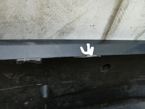 Фотография детали AA045584; Бампер передний; без паркт.; под омыват. (TK21-50031) для Mazda CX-9 I рест. (2012-2016)/БУ; Оригинал; Р1, Мелкий дефект; . Фото номер 16