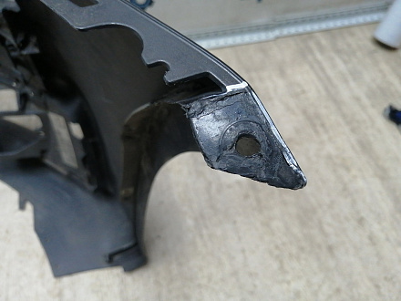 AA045806; Бампер передний, S-line; под паркт.; под омыват. (4G8 807 437 F) для Audi A7 I Sportback (2010-2014)/БУ; Оригинал; Р2, Удовлетворительное; 