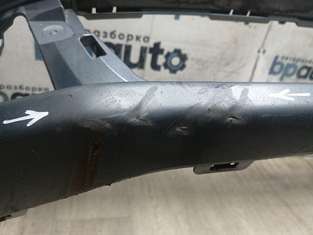 AA045976; Бампер передний; без паркт.; под омыват. (5K0807221) для Volkswagen Golf/БУ; Оригинал; Р1, Мелкий дефект; 