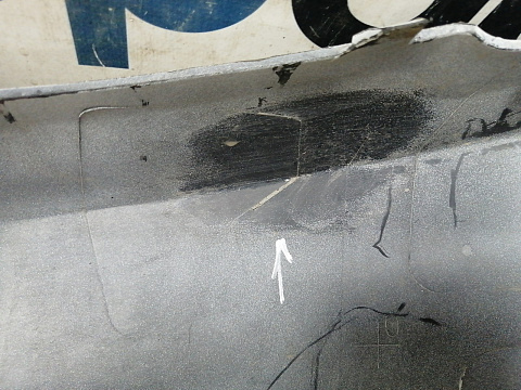 Фотография детали AA045381; Бампер передний; под паркт.; без омыват. (01859562) для Geely Emgrand X7 рест. 2 (2018-2021)/БУ; Оригинал; Р1, Мелкий дефект; . Фото номер 23